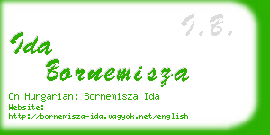 ida bornemisza business card